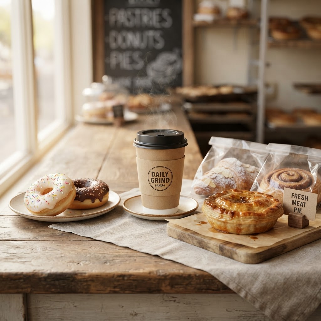 Coffee, donuts and hot food at Sinopec Shepparton